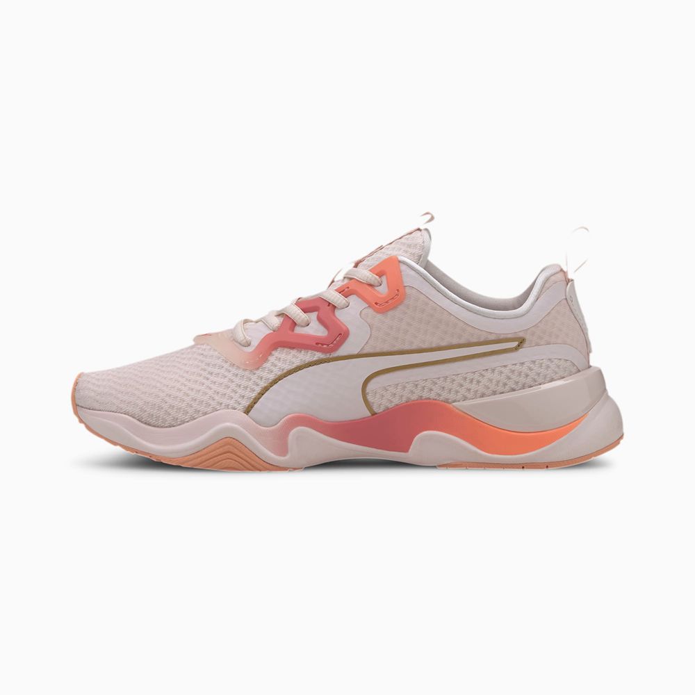 Puma Zone XT Sunset Női Edzőcipő - Rózsaszín/Metal Arany ( Hungary - EQVZD3869 )